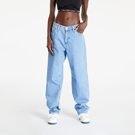 Pants and jeans Calvin Klein Jeans 90S Straight Pants Blue