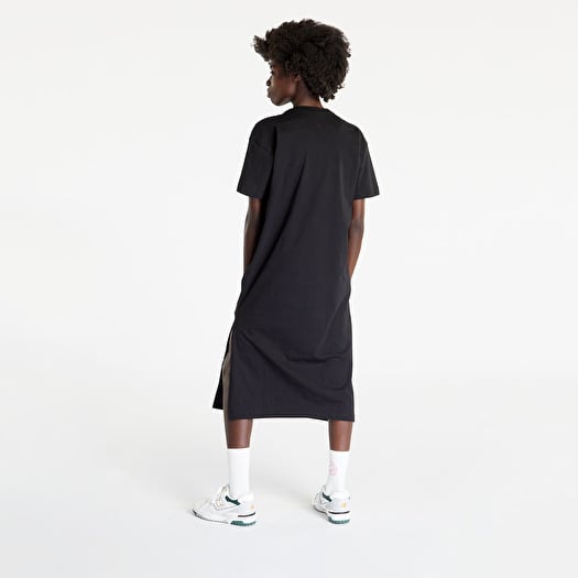 Dress Calvin Klein Jeans Institutional Long T Shirt Dress Black Footshop