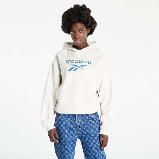 Hoodies and sweatshirts Reebok Classics Archive Big Logo Fleece Hoodie Chalk Mel Footshop