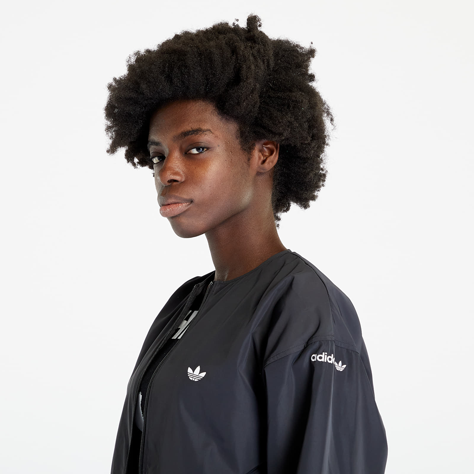 Adidas snap jacket store