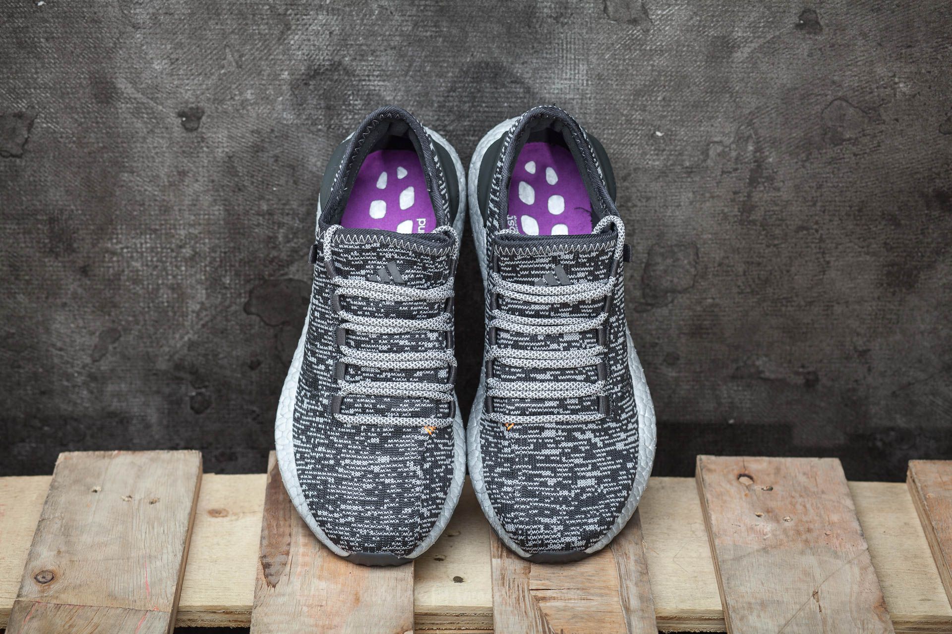 Sko til mænd adidas Pure Boost LTD Dark Grey Heather Solid Grey/ Medium Grey Heather Solid Grey