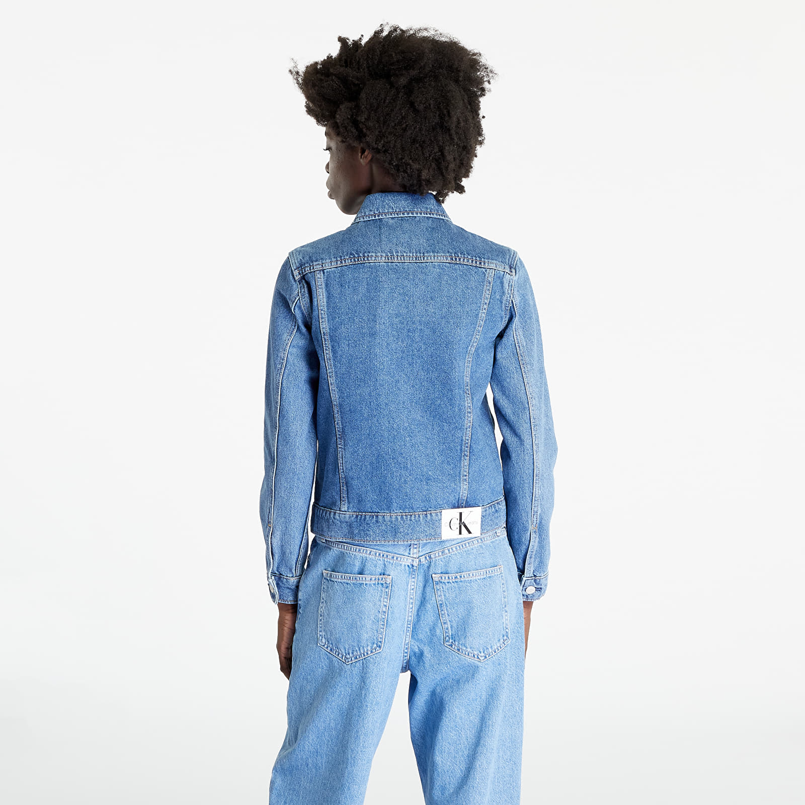 Giacche Calvin Klein Jeans Regular 90s Denim Jacket Denim Dark