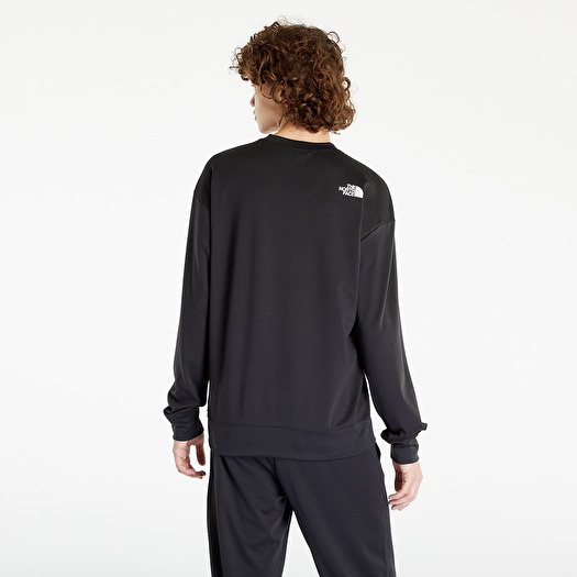 Hoodies and sweatshirts The Footshop Air Spacer Heather North Light Crew Face Black TNF 
