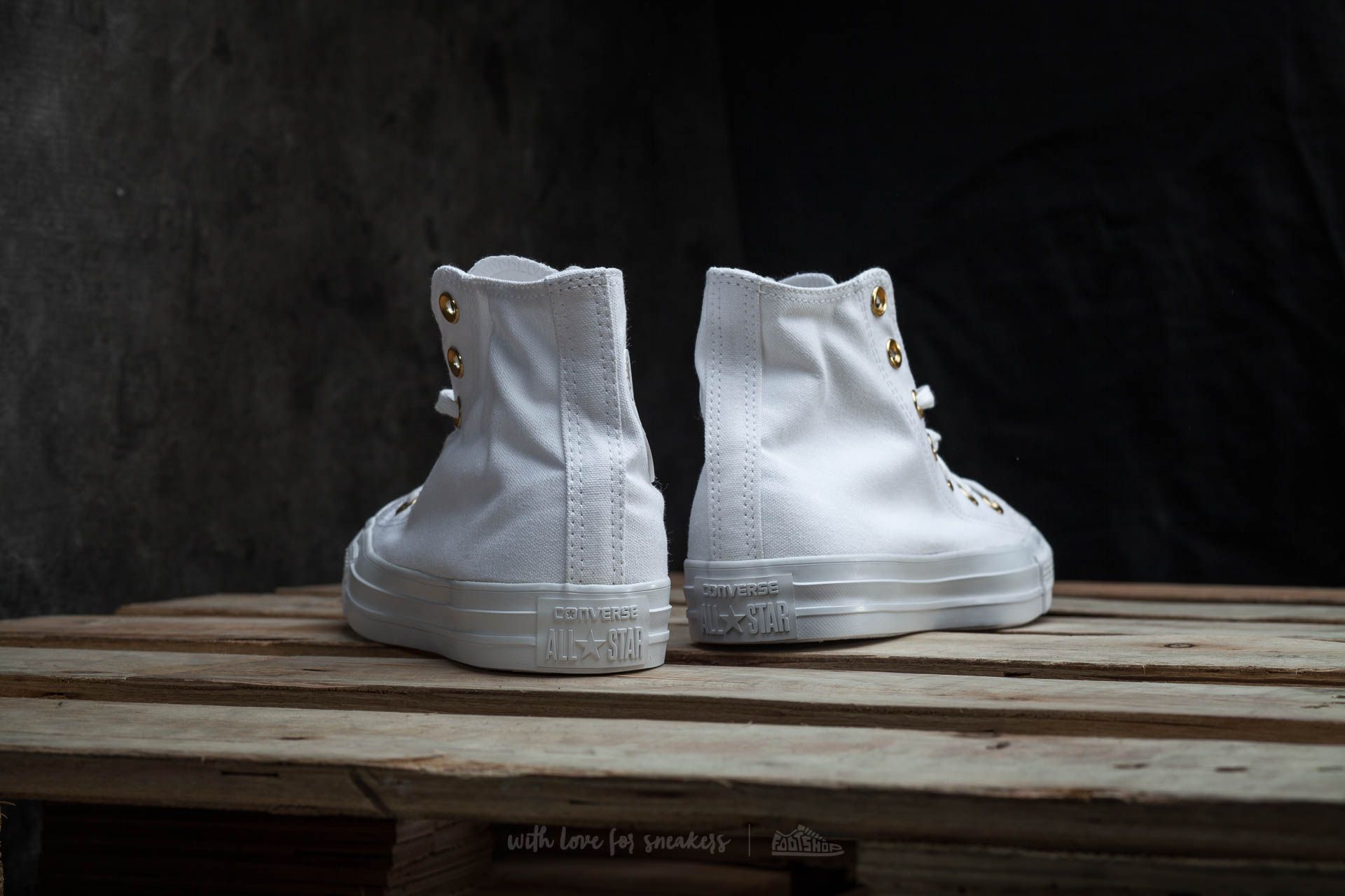 Women s shoes Converse Chuck Taylor All Star Hi White Gold White