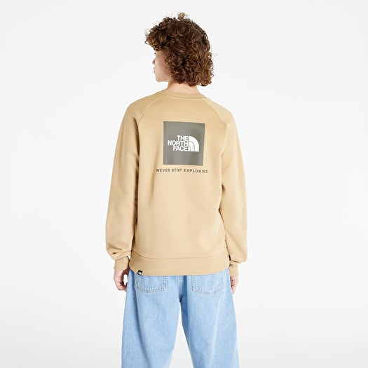 The north face raglan red box hoody 2025