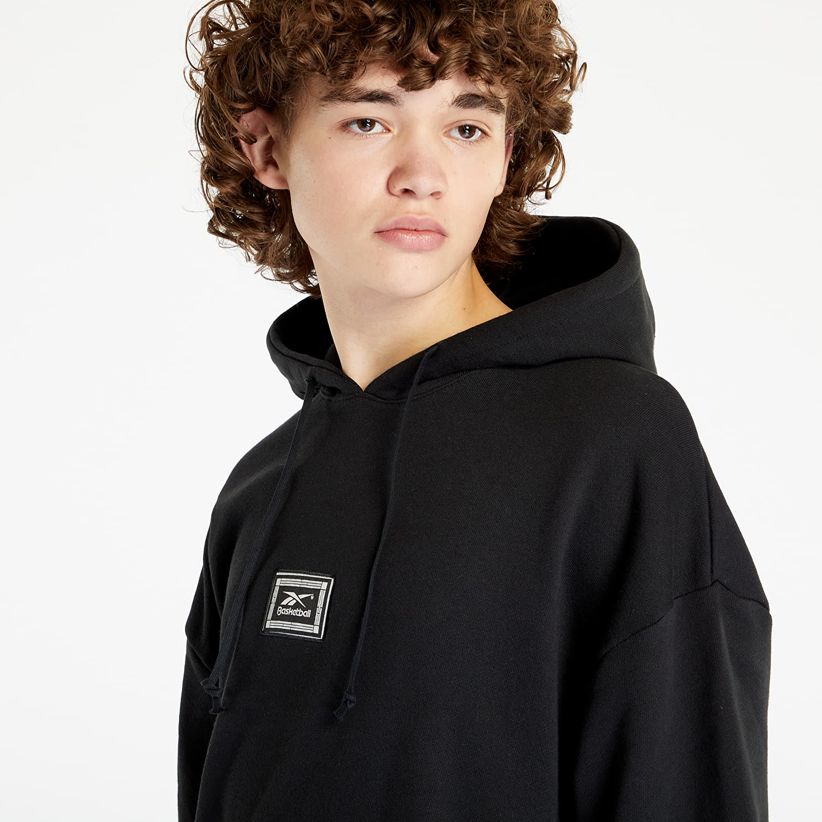 Reebok Basketball Relaxed Heavyweight Fleece Hoodie
