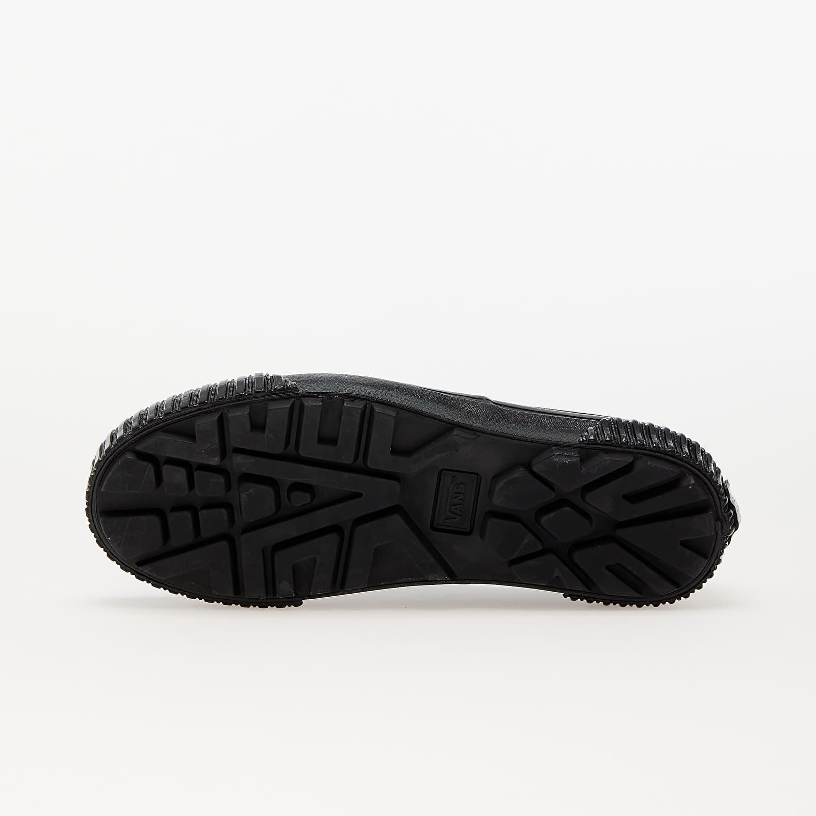 Vans black store sole