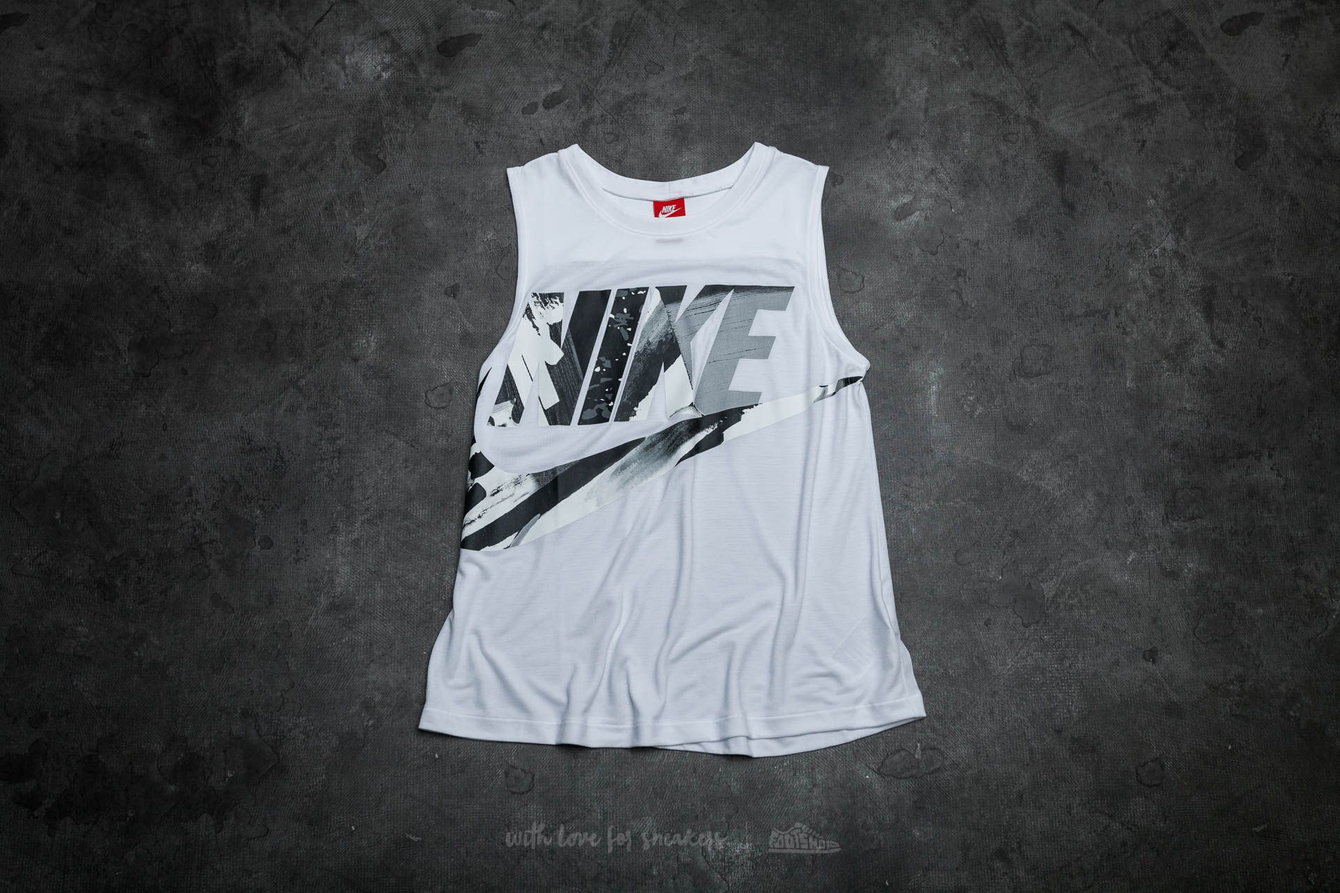 Canotta Nike W Sportswear Montage Tank White