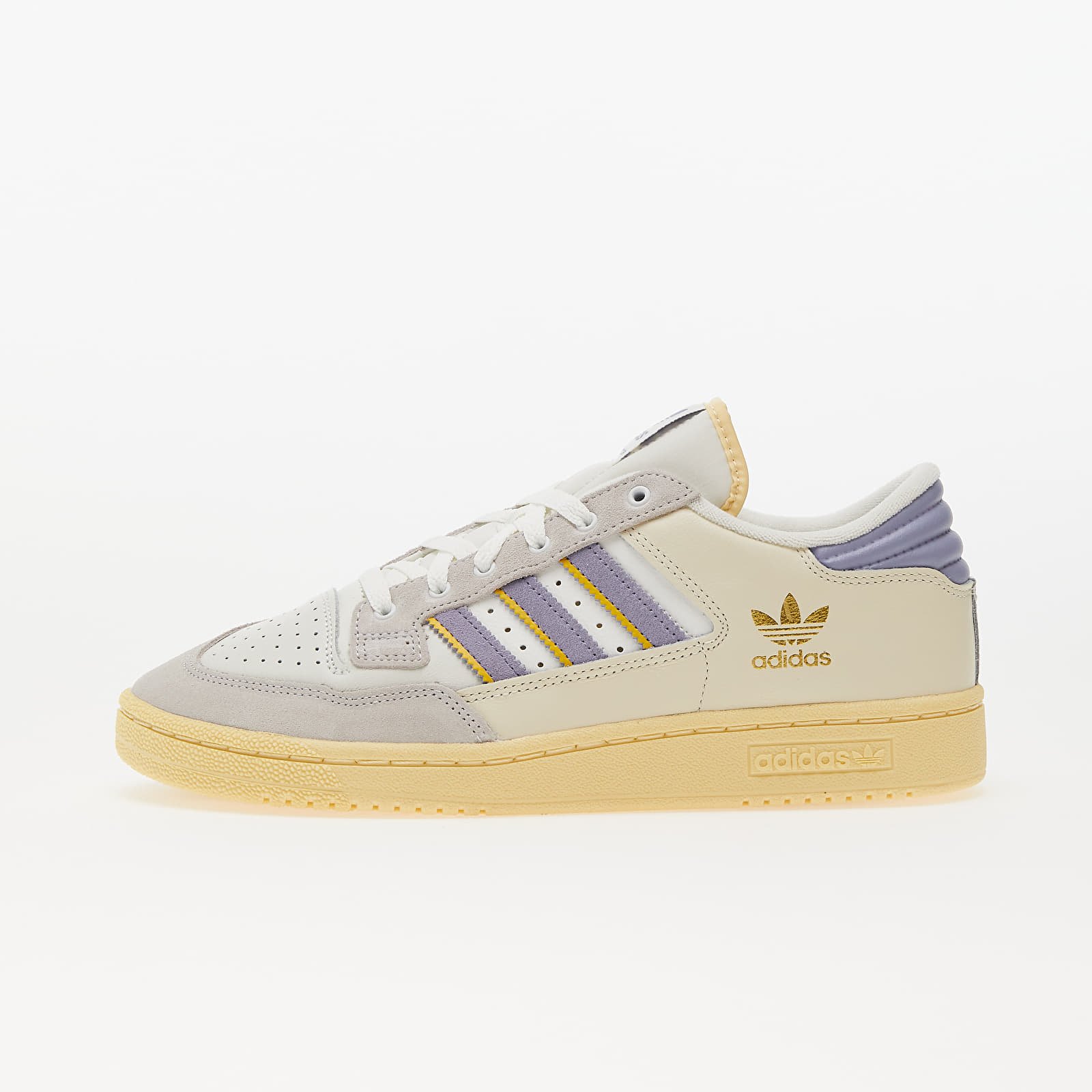 Мъжки кецове и обувки adidas Centennial 85 Lo Crystal White/ Silver Violet/ Bold Gold