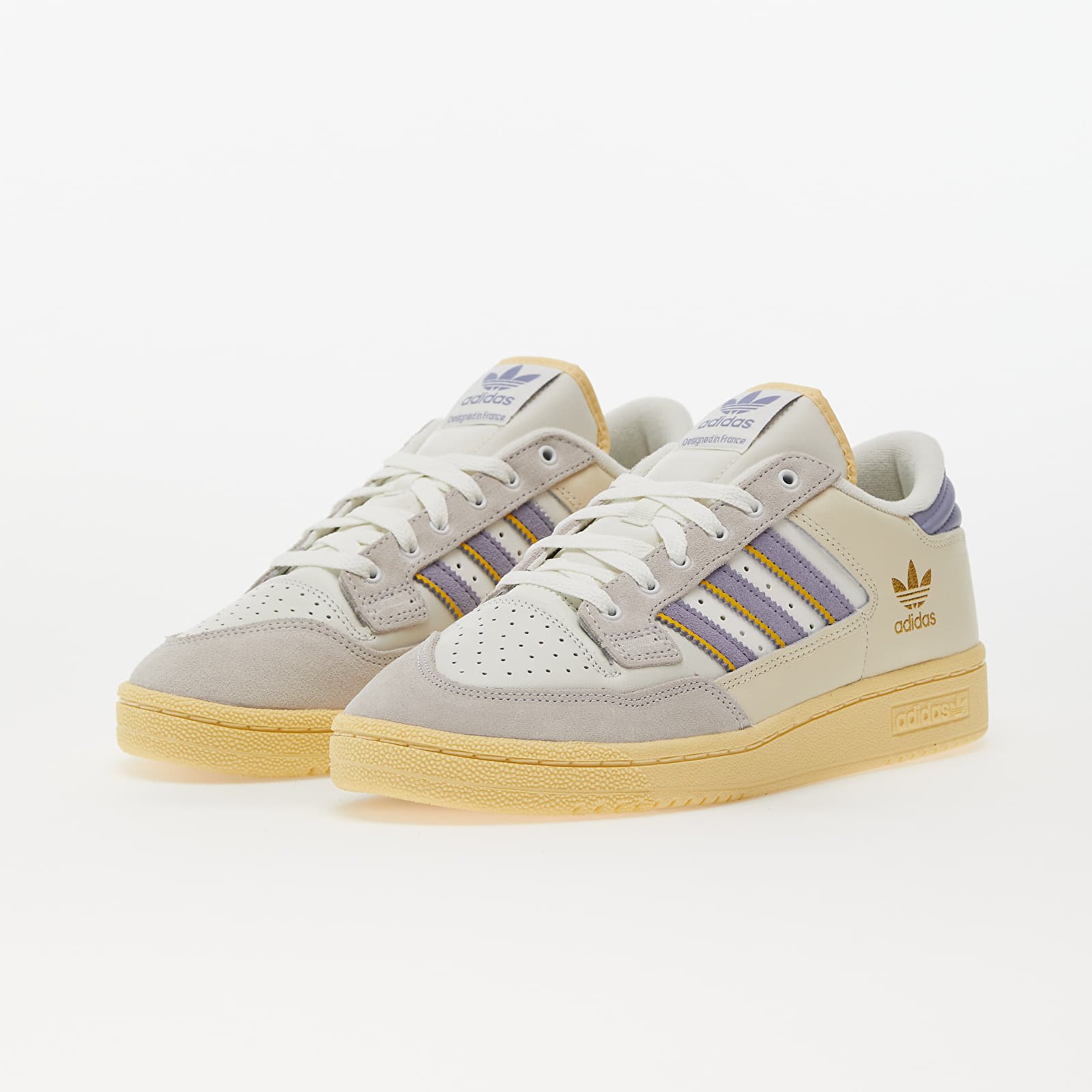 Vyriška avalynė adidas Centennial 85 Lo Crystal White/ Silver Violet/ Bold Gold
