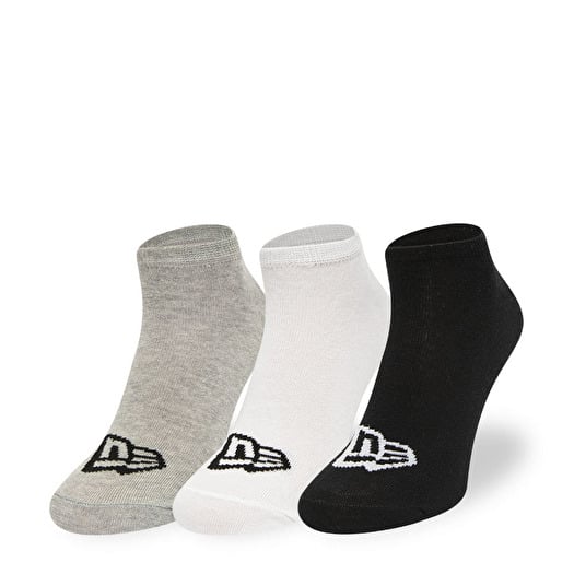 Socks New Era Flag Sneaker 3-Pack Black/ White/ Gray