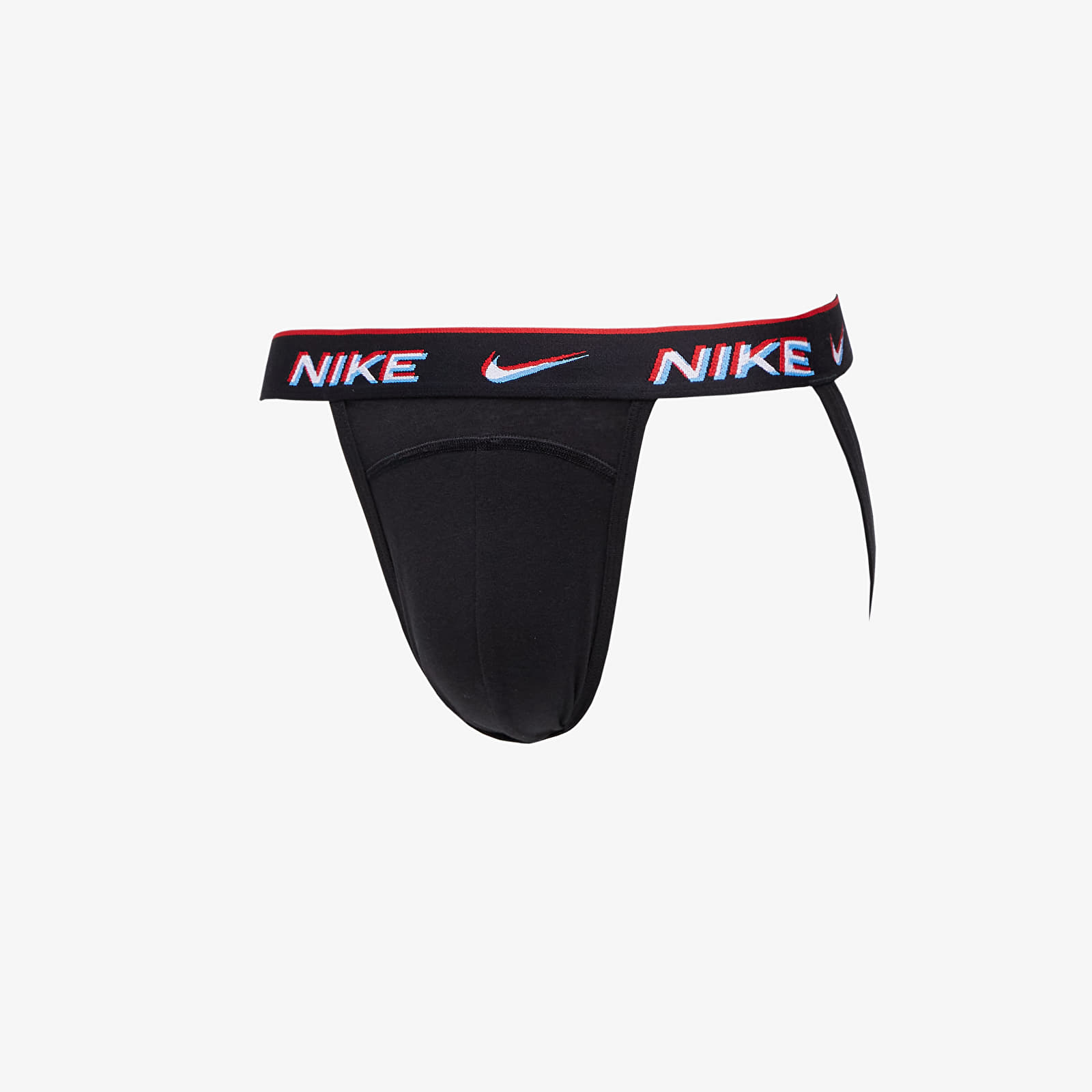 Moško spodnje perilo Nike Everyday Cotton Jock Strap 3 Black/ Transparency WB
