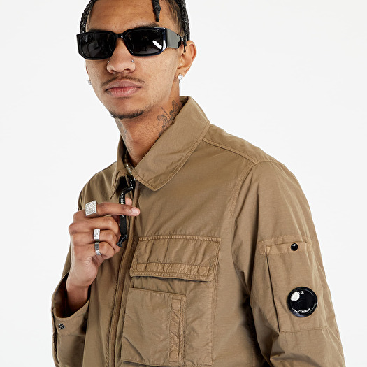 C.P. Company Flatt Nylon Zipped Overshirt