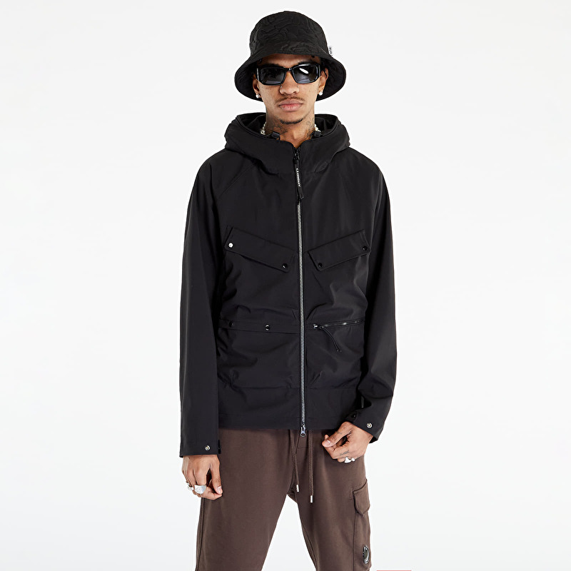 C.P. Company C.P. Shell-R Goggle Jacket Black | Footshop
