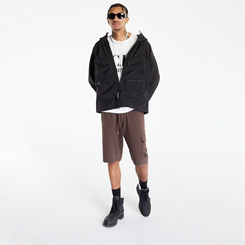 C.P. Company C.P. Shell-R Goggle Jacket Black | Footshop
