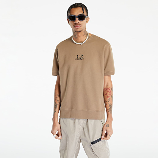 T-shirts Company Light Fleece Short Sleeve Sweatshirt Lead