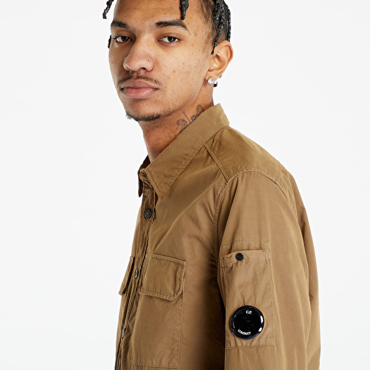 Cp company gabardine best sale shirt