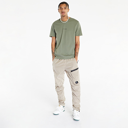 Cp company reverse cheap goggle print t shirt
