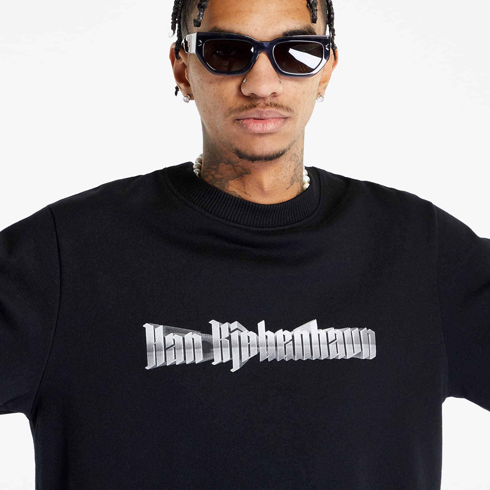 Hoodies and sweatshirts  Han Kjøbenhavn Artwork Regular Crewneck Black