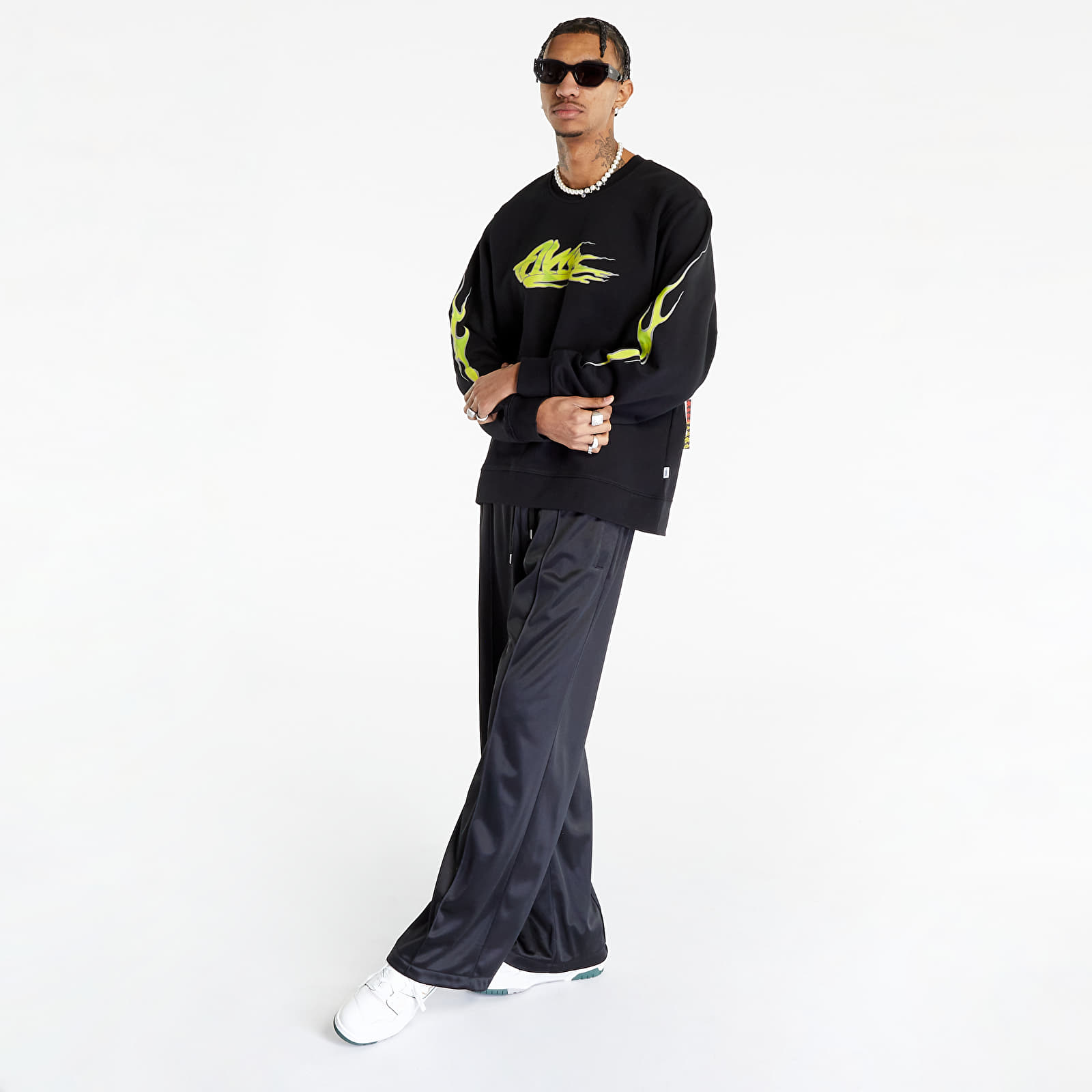 Dukserice Vans x Alva Skates Crew Black