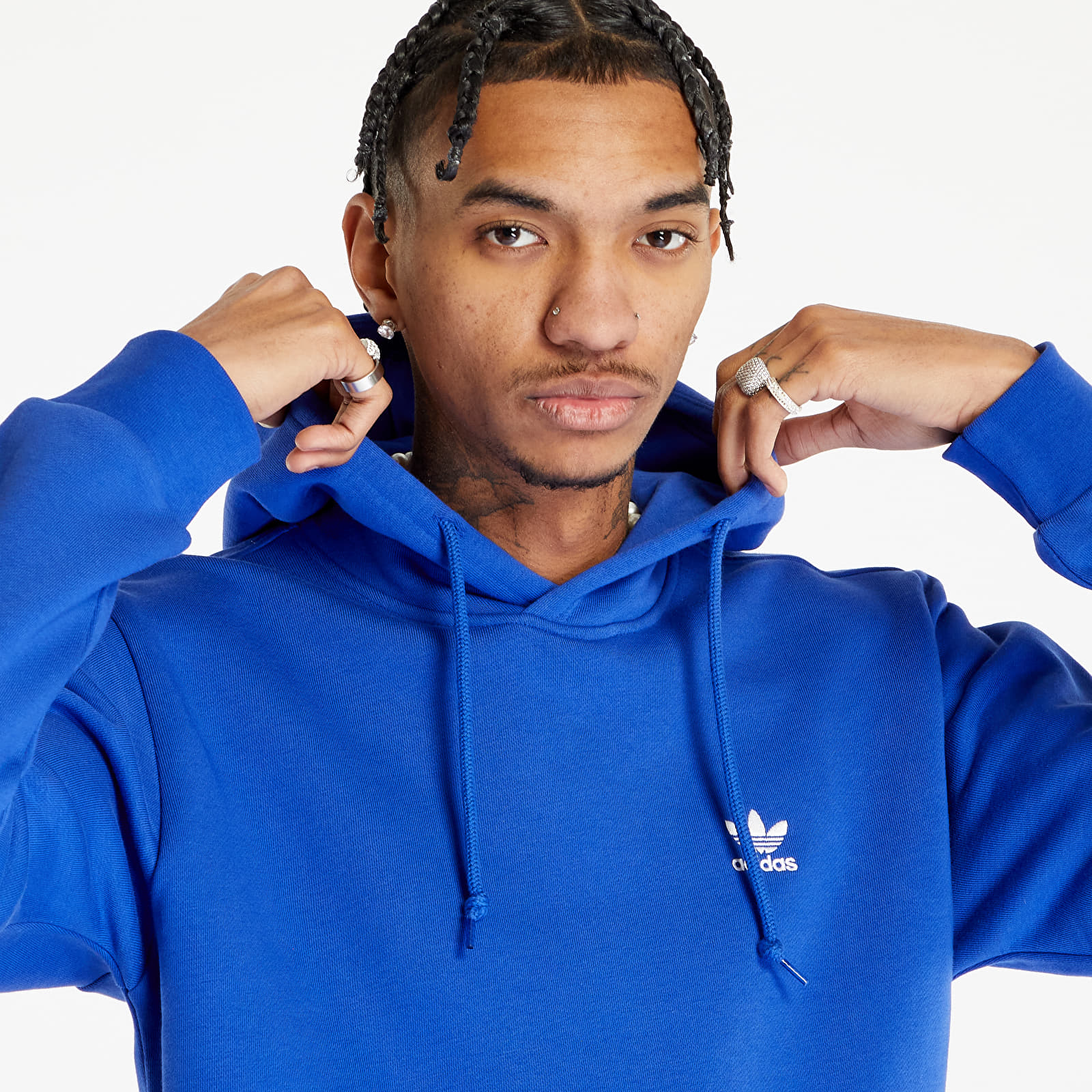 Hoodies and sweatshirts adidas Trefoil Essentials Hoody Semi Lucid Blue