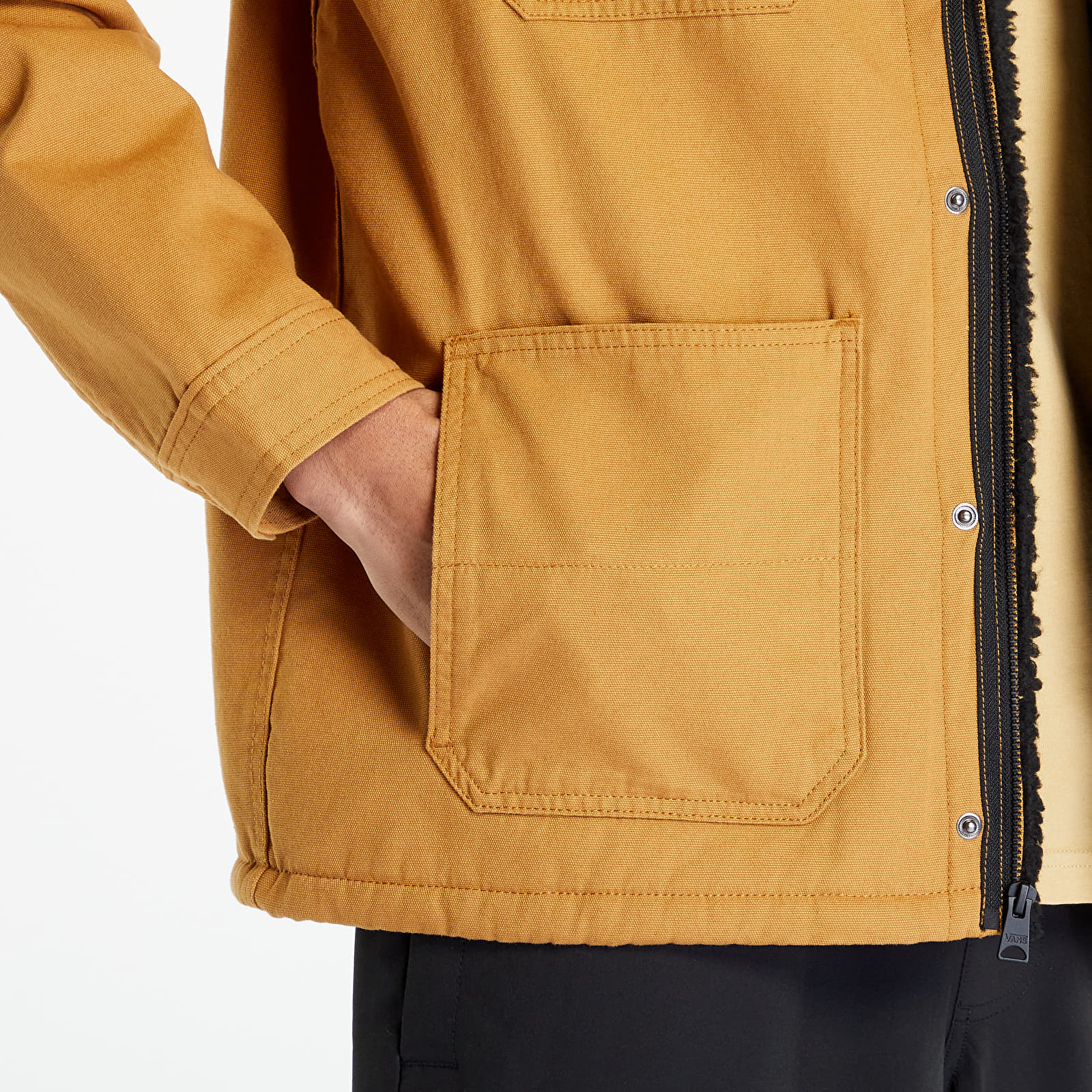 Chaquetas Vans Mn Drill Chore Coat Sherpa Bone Brown