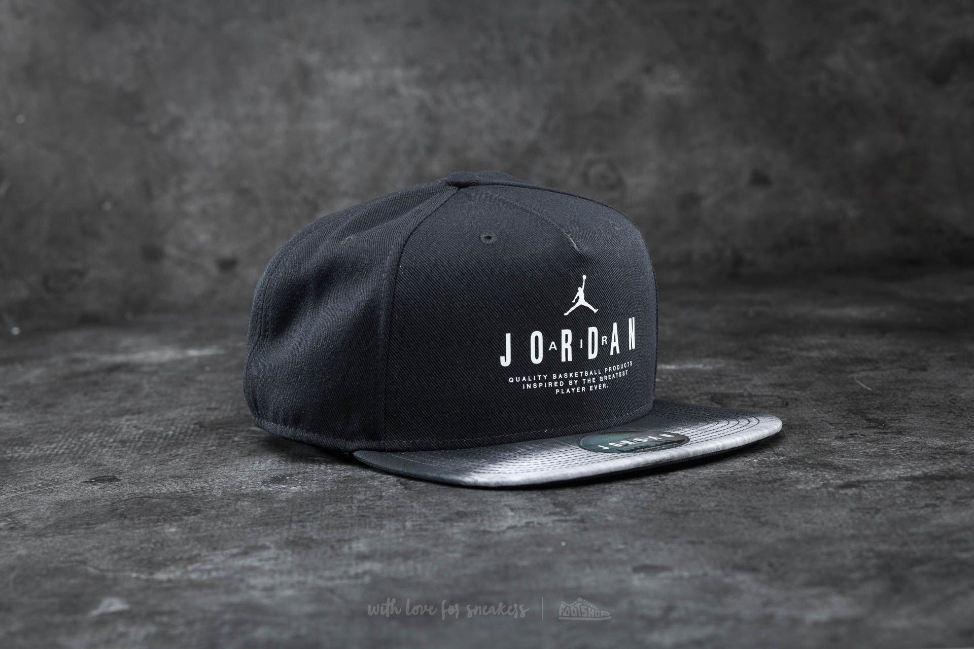 Cappelli Jordan Modern Heritage Snapback Black/ White