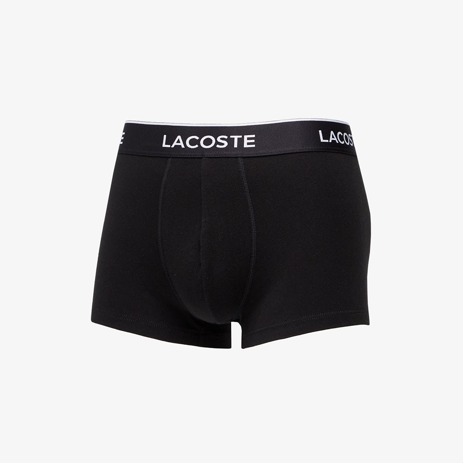 Boxer LACOSTE 3 Pack Casual Cotton Stretch Boxers Black