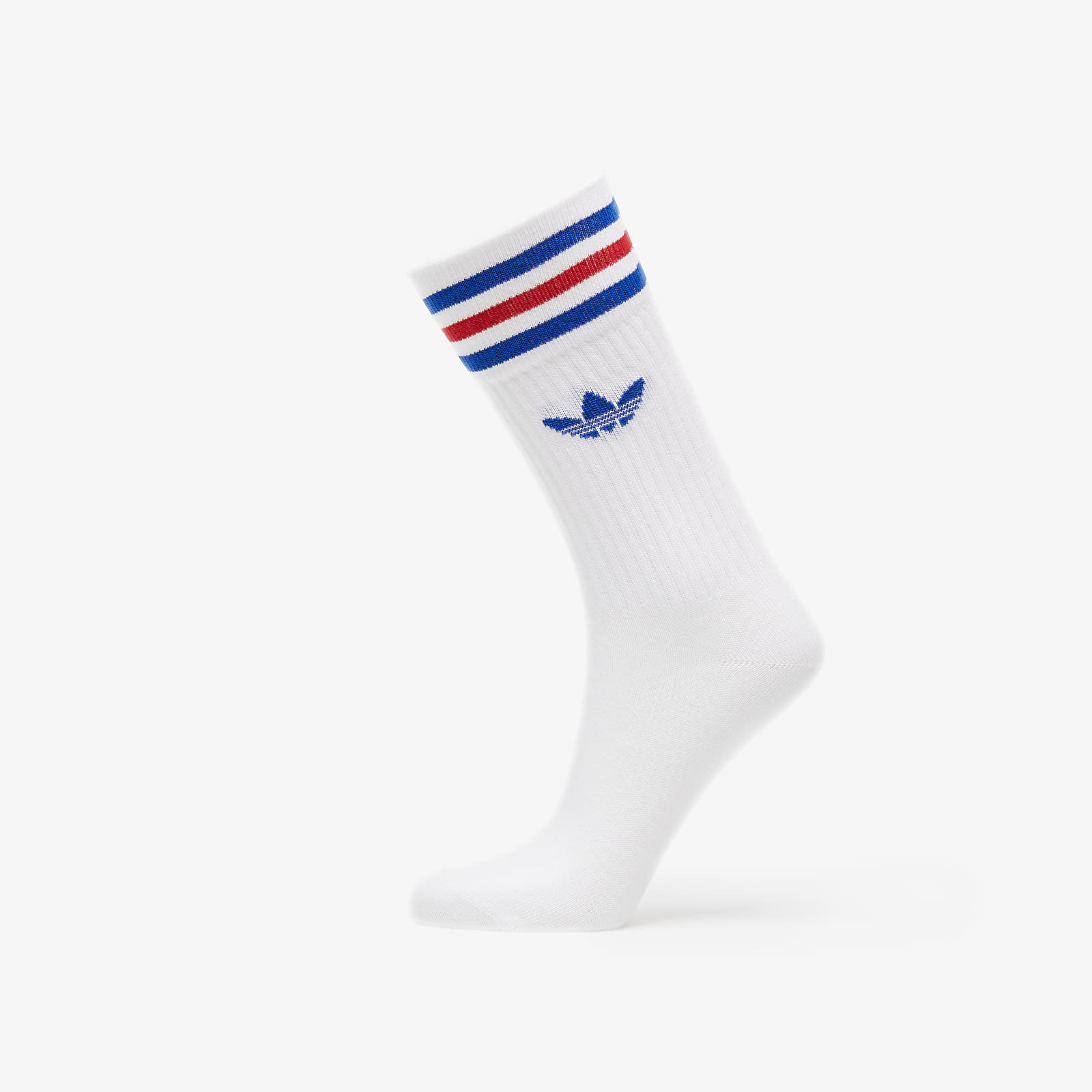 Sokken adidas Solid Crew Socks 3-Pack White/ Team Power Red/ Royal Blue