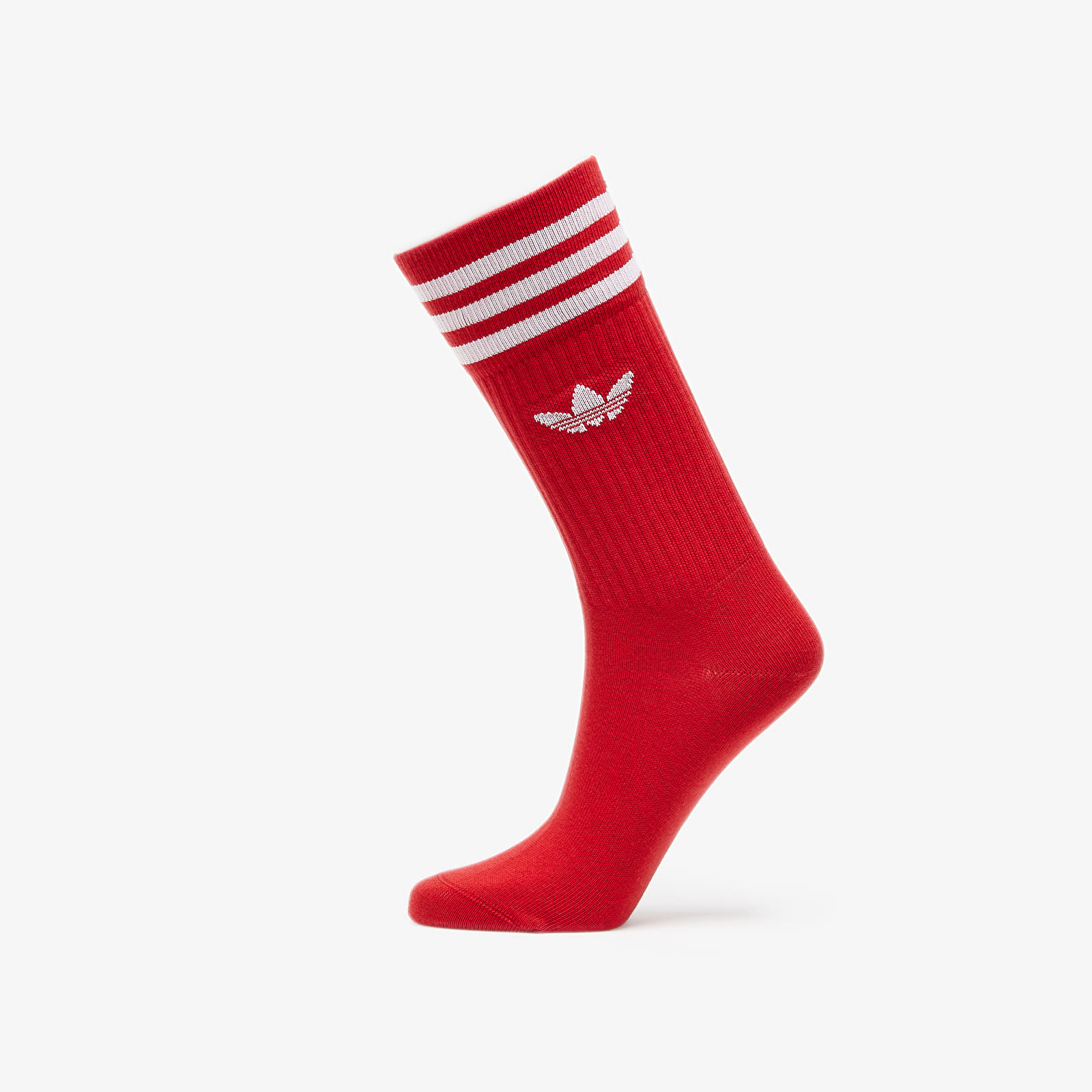 Sokken adidas Solid Crew Socks 3-Pack White/ Team Power Red/ Royal Blue