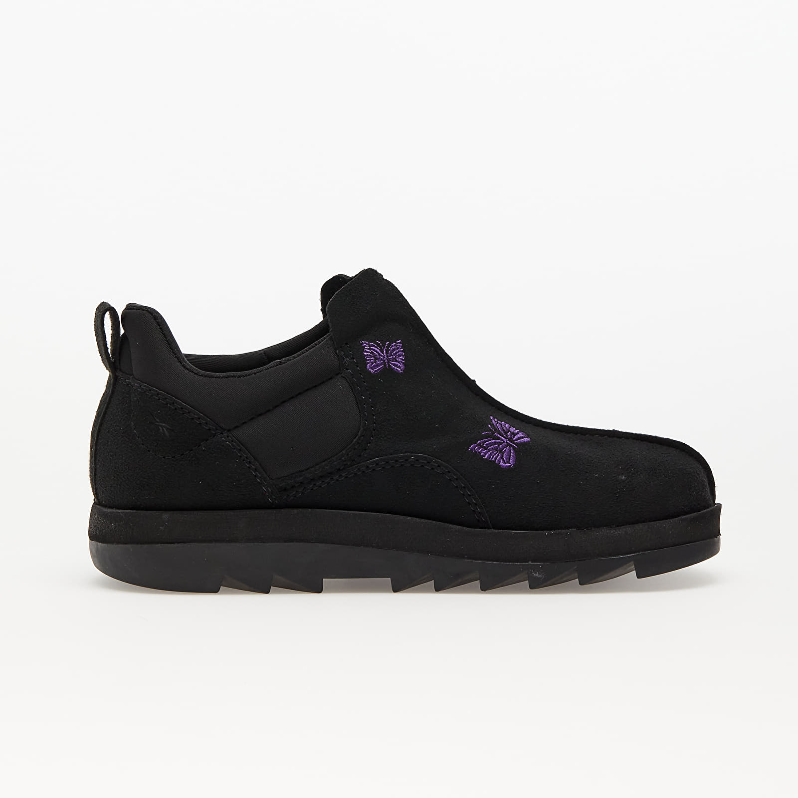 Herren Sneaker und Schuhe Reebok x Needles Beatnik Moc Core Black/ Core Black/ Extra Purple