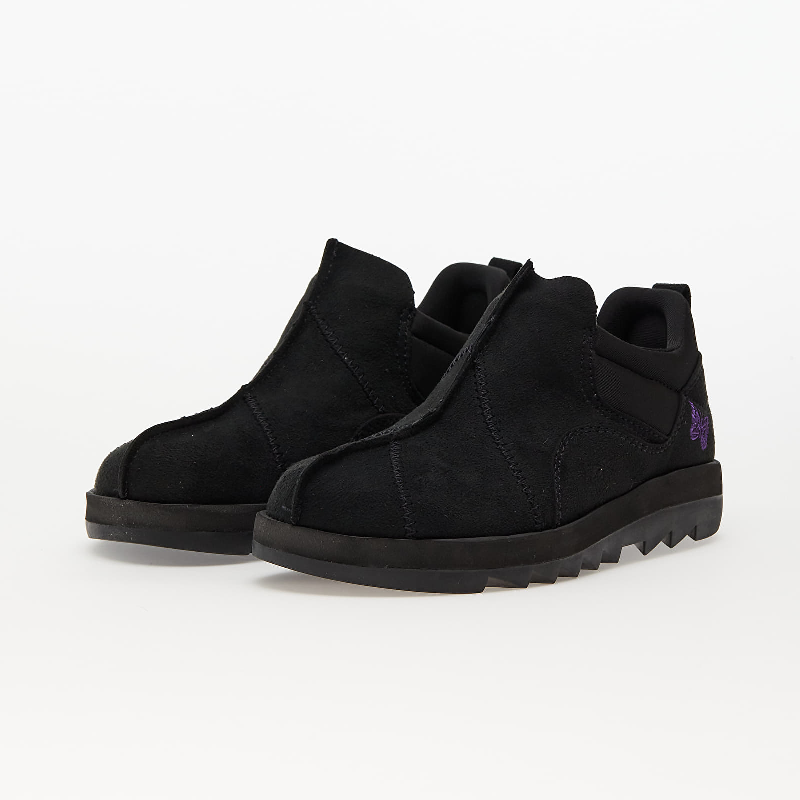 Férfi cipők Reebok x Needles Beatnik Moc Core Black/ Core Black/ Extra Purple