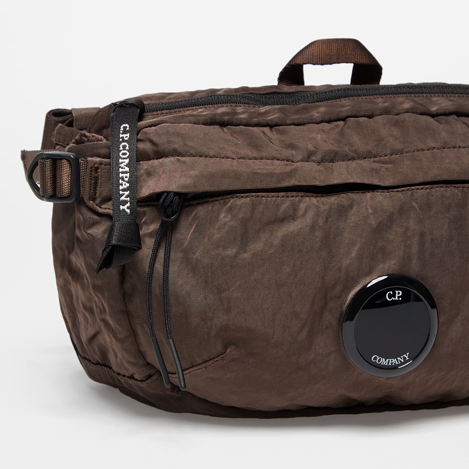 Hippe tasker C.P. Company Nylon Crossbody Bag Bracken