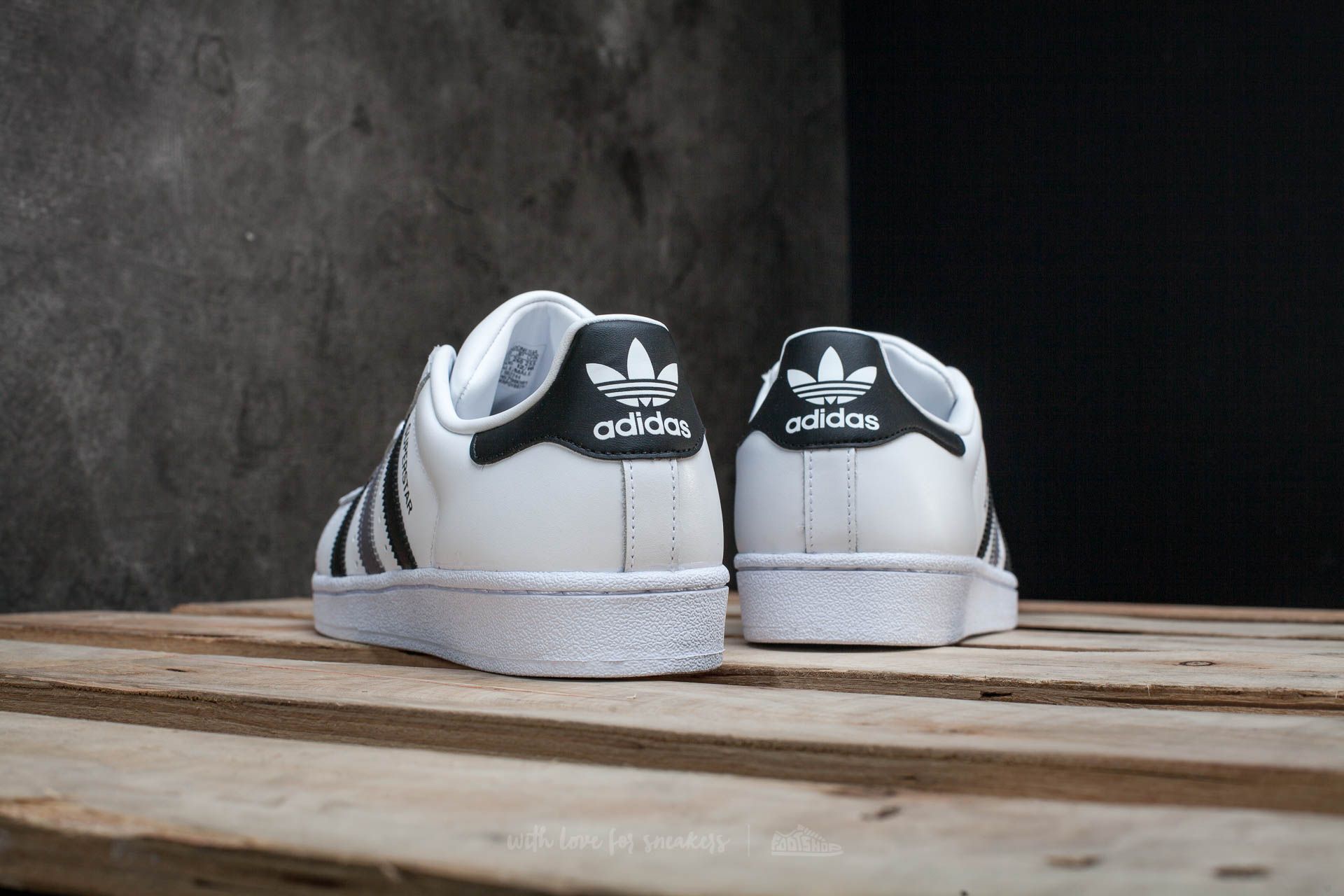 Men s shoes adidas Superstar Ftw White Core Black Footshop