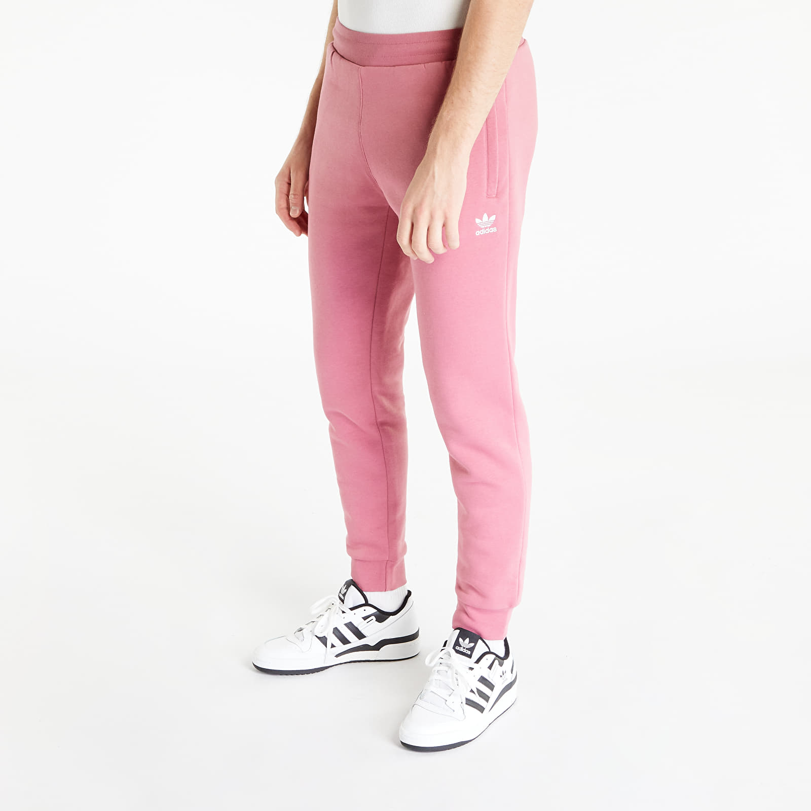 Pantalons adidas Trefoil Essentials Pant Pink Strata