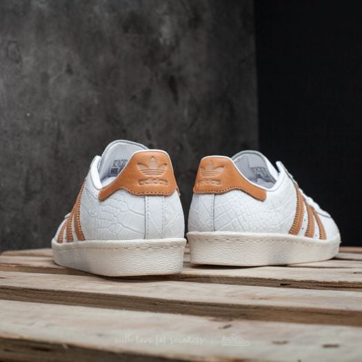 Adidas superstar 80s heren wit outlet