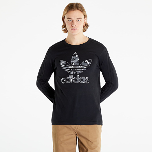 T shirts adidas Graphics Camo Stripe Long Sleeve Tee Black Footshop