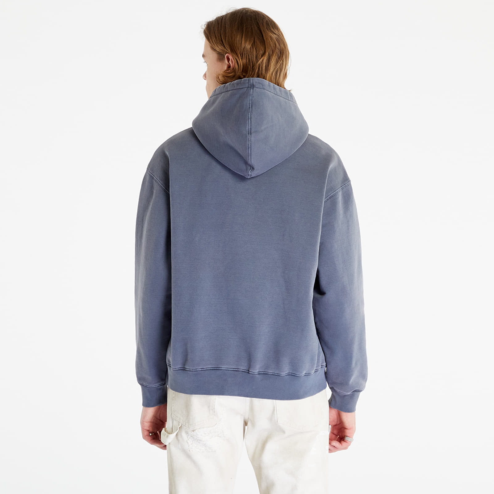 Hanorace Patta Basic Washed Boxy Hoodie Odyssey Gray