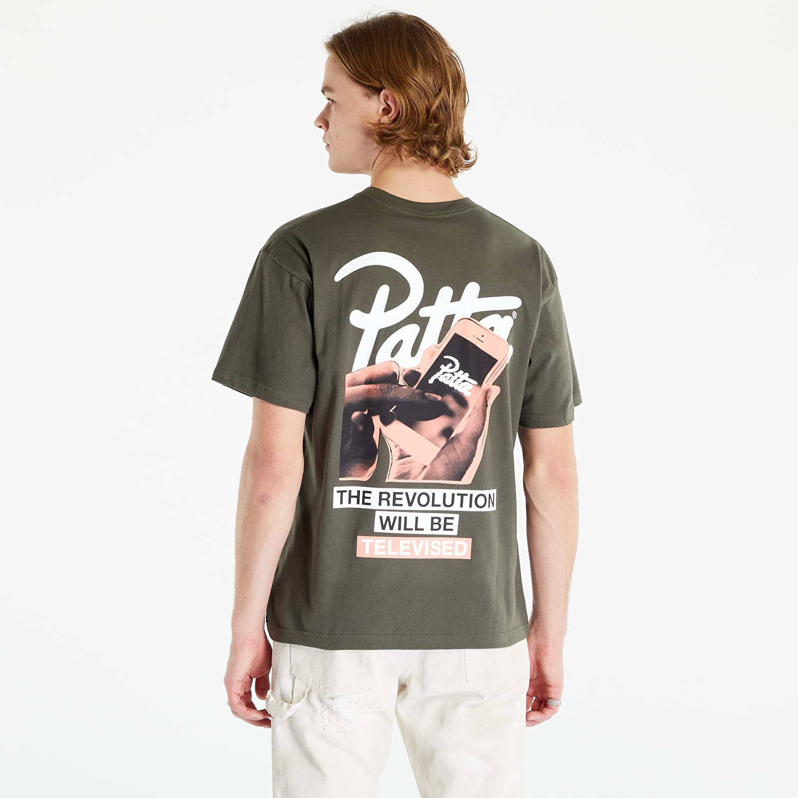 Marškinėliai Patta Revolution T-Shirt Deep Depths