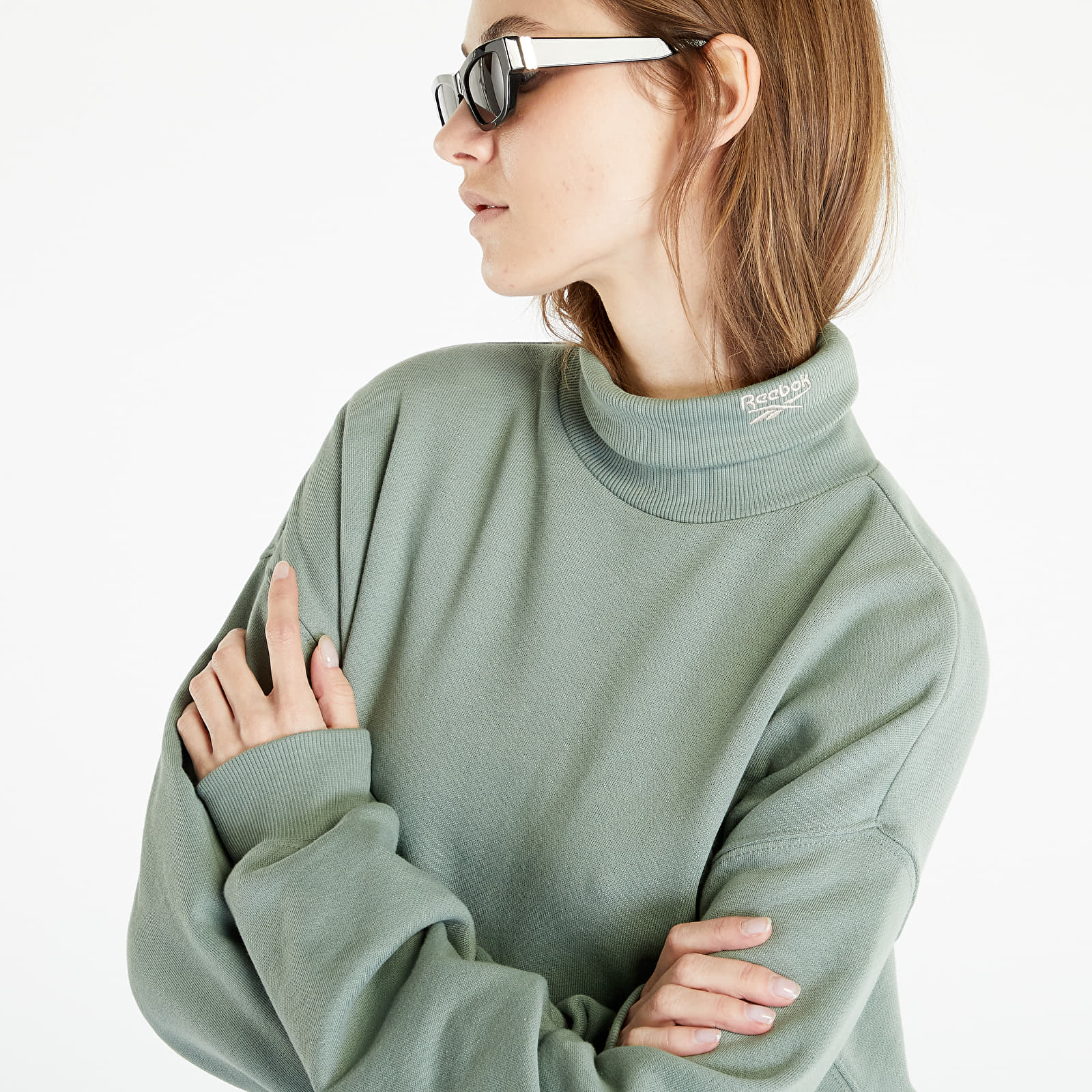 Hoodies en truien Reebok Classic Archive Fit Crew Harmony Green