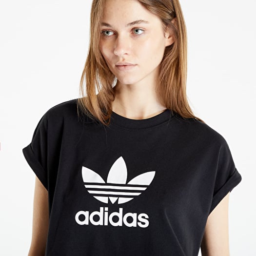 T-shirts adidas Adicolor Classics Short Trefoil Tee Black Footshop