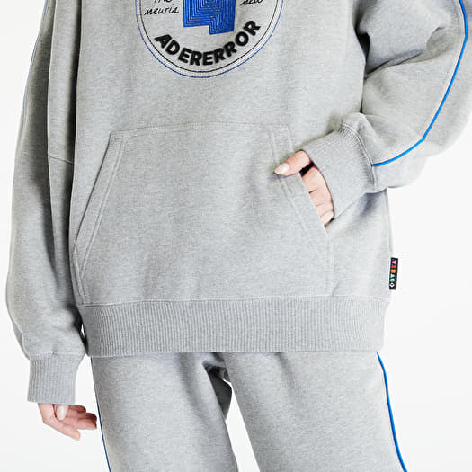 トップス ADER error 19s/s Slice A sweatshirt ADER error Black Slice Logo Sweatshirt ADER error