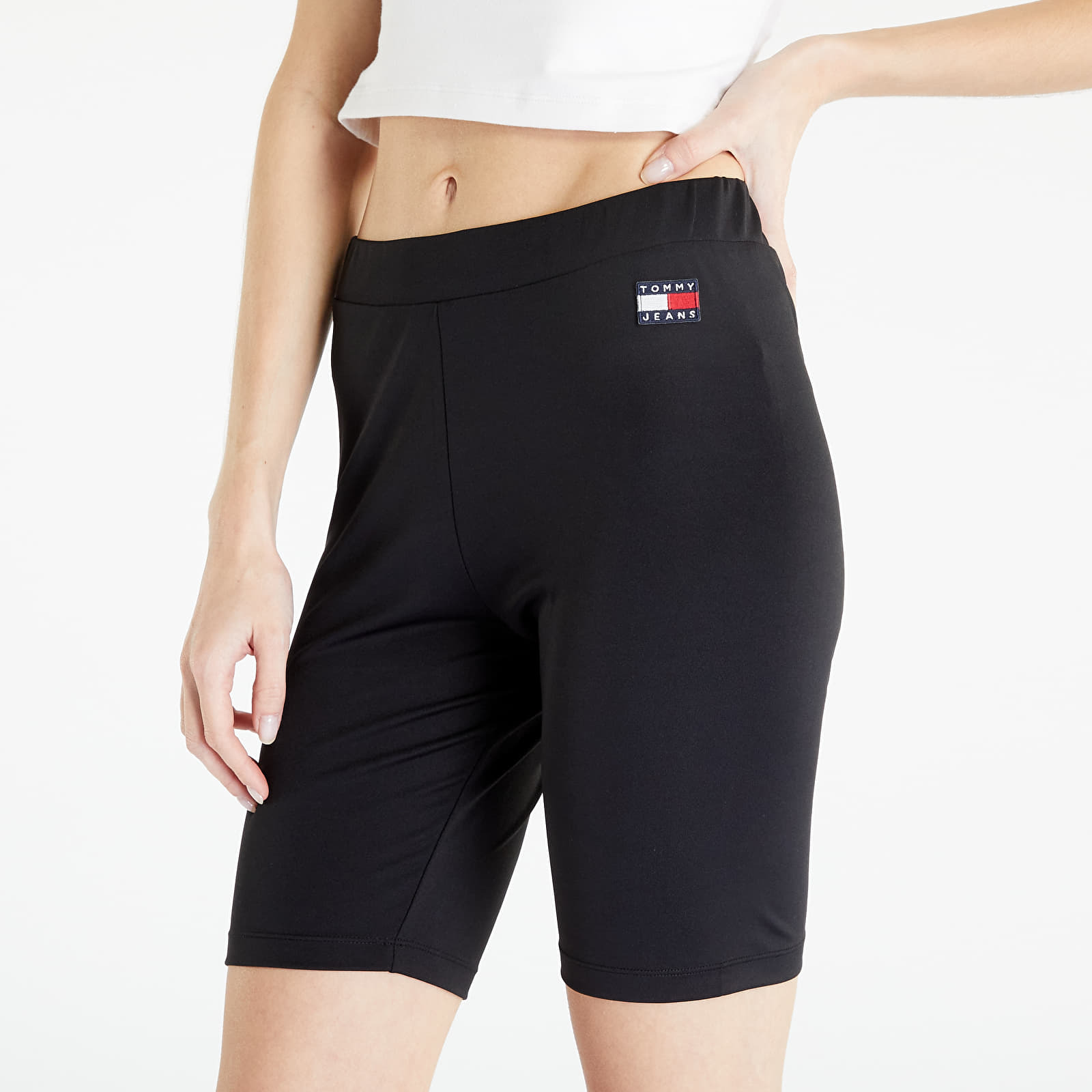 Tommy Hilfiger - Tommy Jeans Badge Cycle Shorts Black