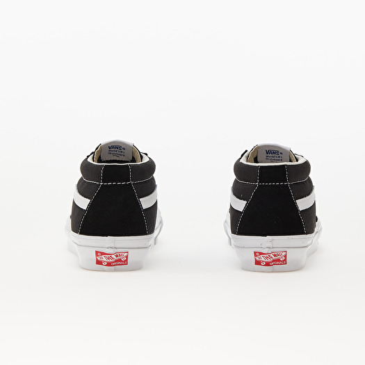 Vans sk8 mid pro black white on sale