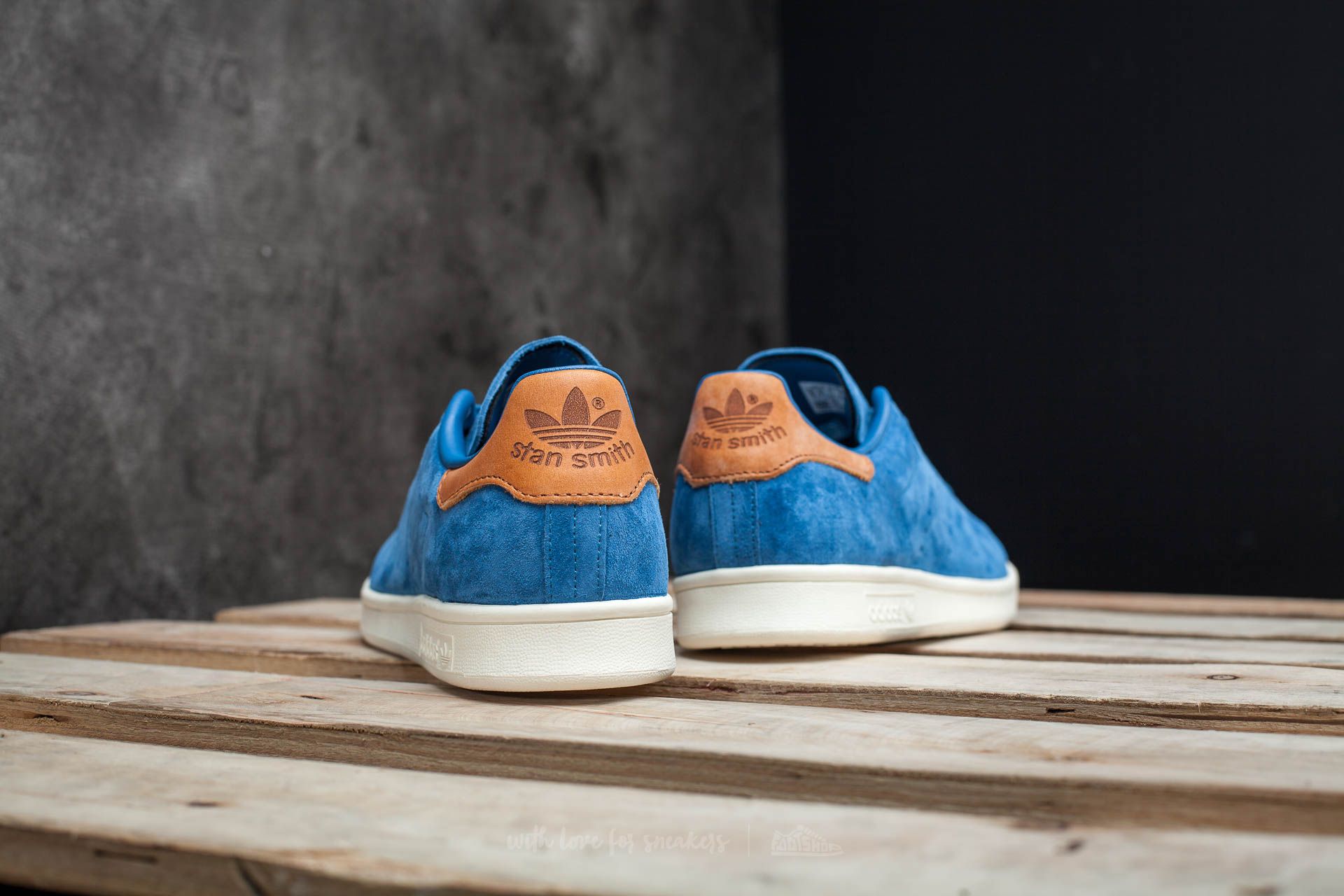 Stan smith vintage bleu new arrivals