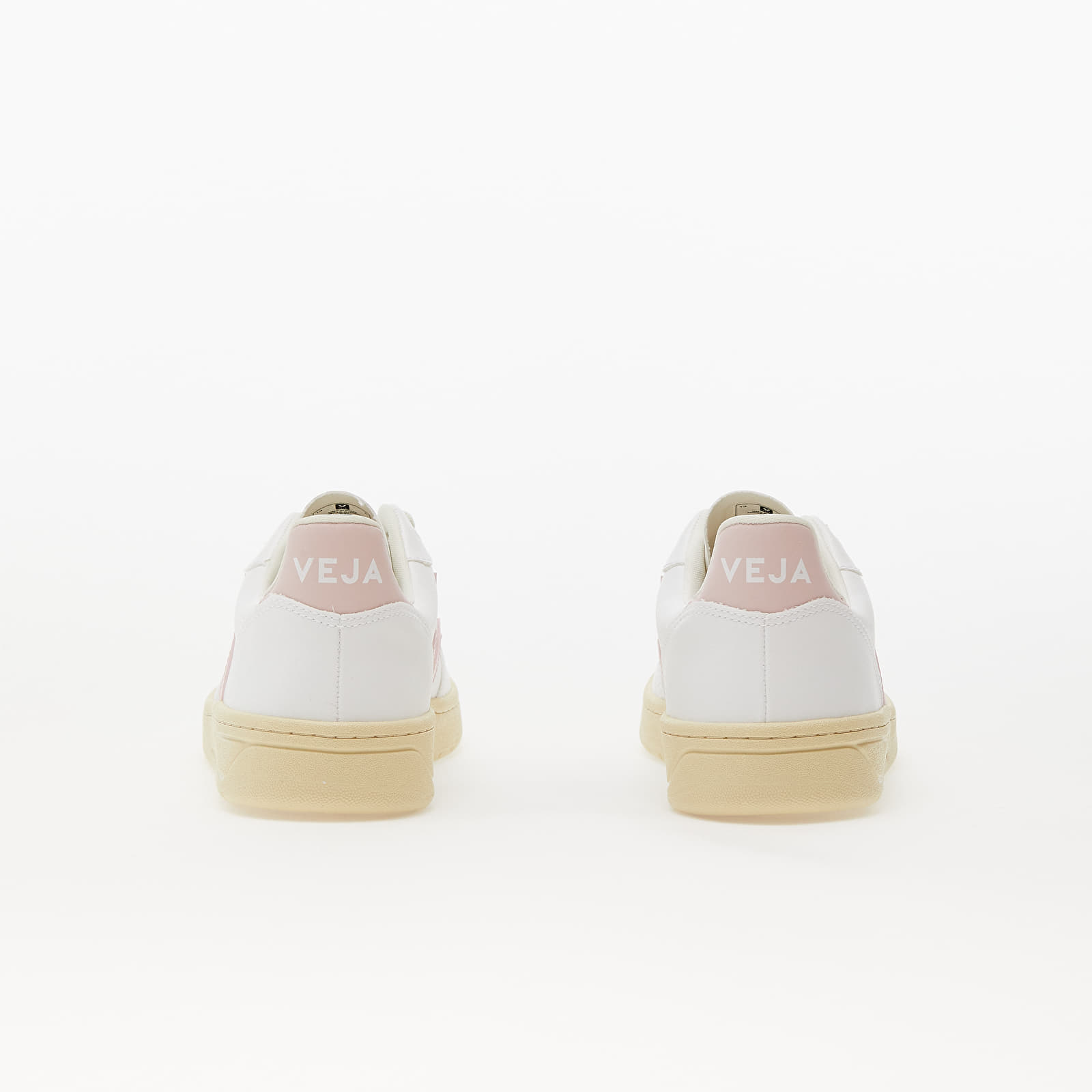 Încălțăminte și sneakerși pentru femei Veja V-10 CWL W White/ Petale