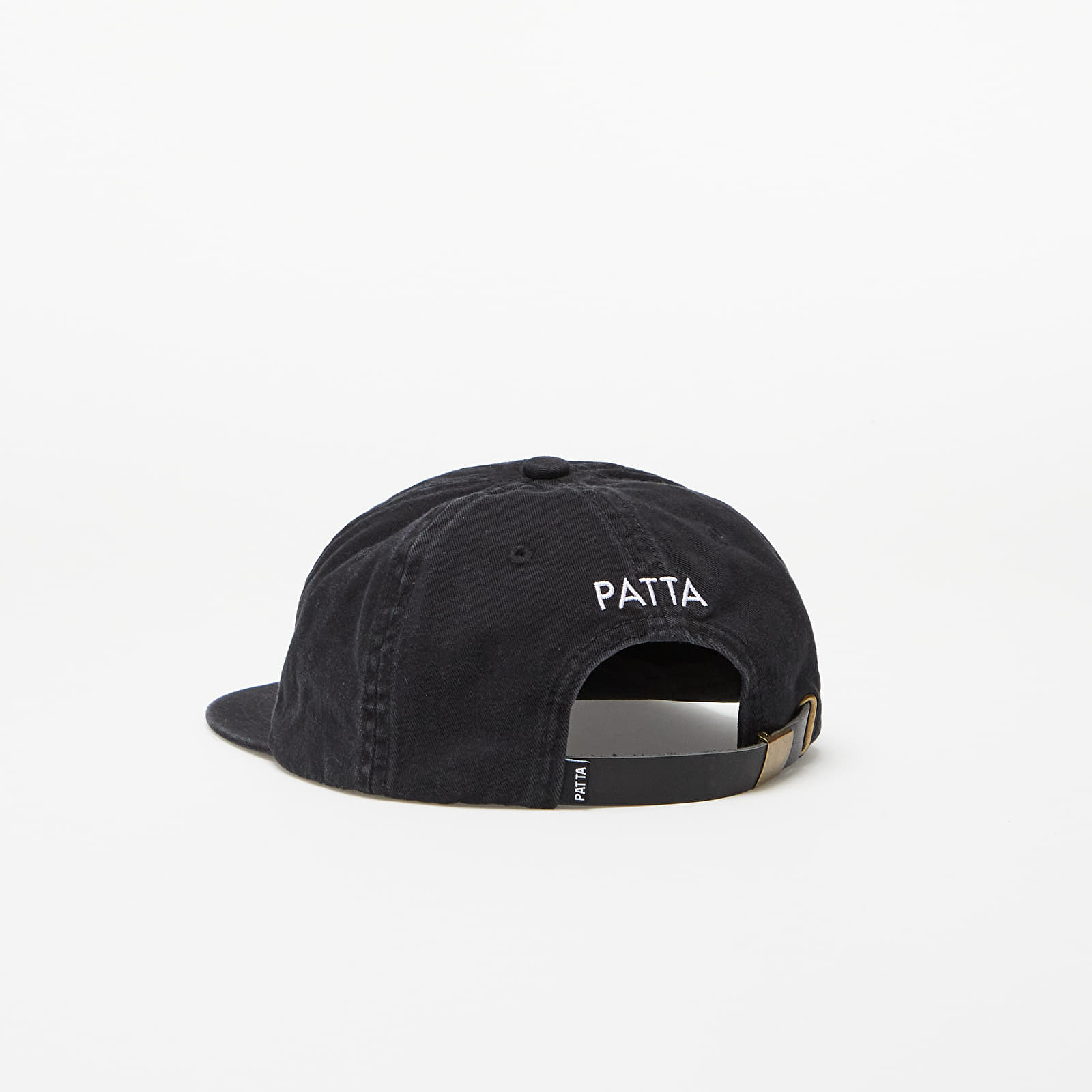 Script P Hat Czapki z daszkiem Patta Washed Script P Sports Cap Raven (POC-SS23 ...