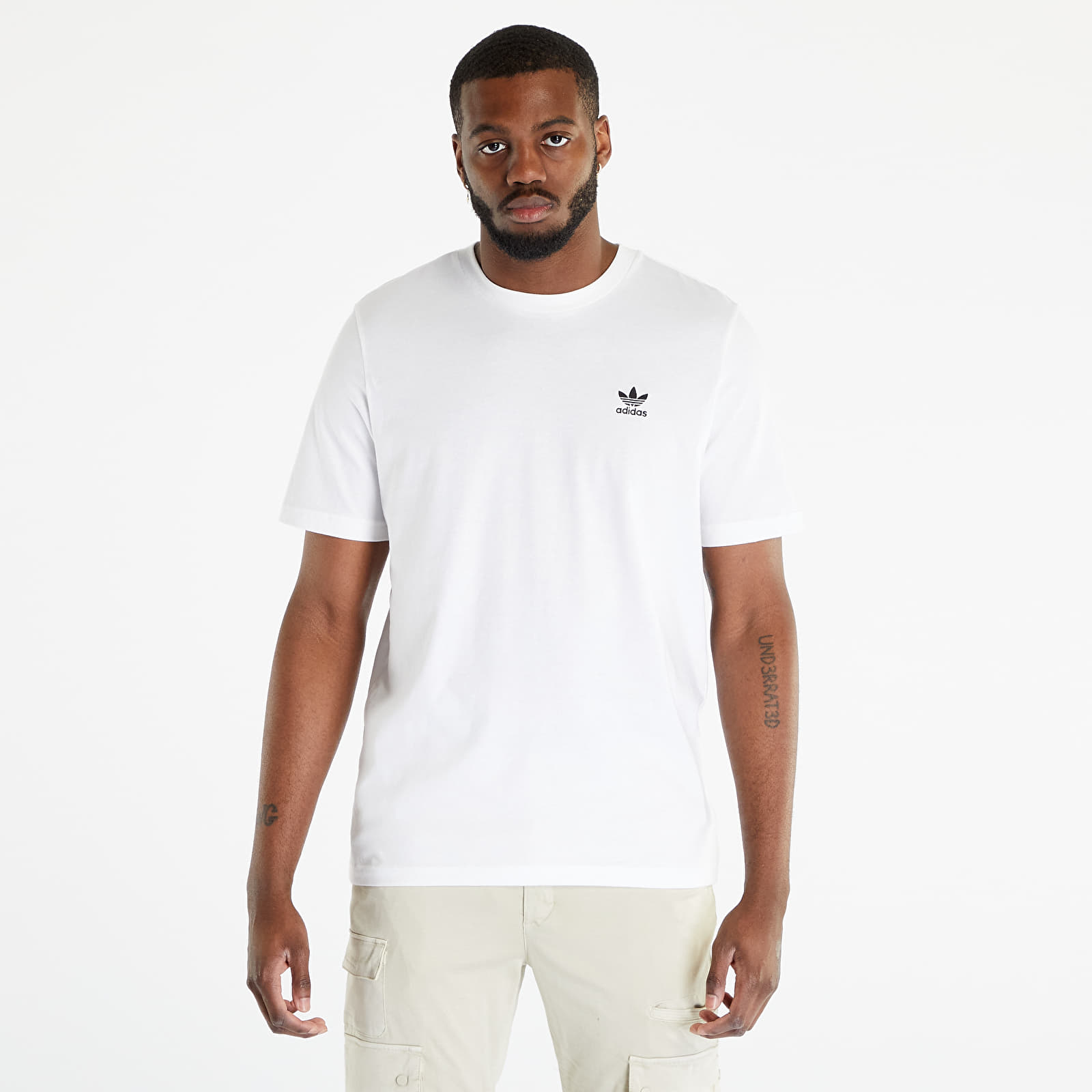 Majice T-shirt adidas Trefoil Essentials Tee White