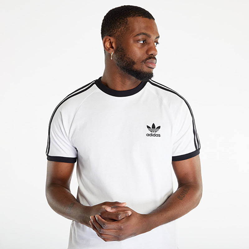 Majica adidas 3-Stripes Short Sleeve Tee White