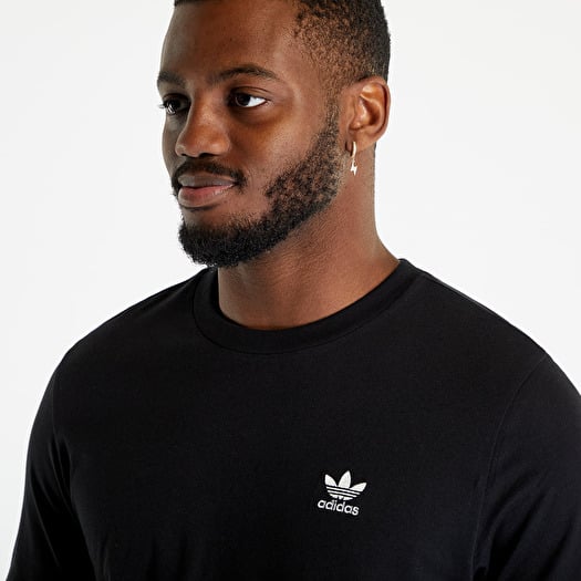 Majice i ko ulje adidas Trefoil Essentials Tee Black Footshop